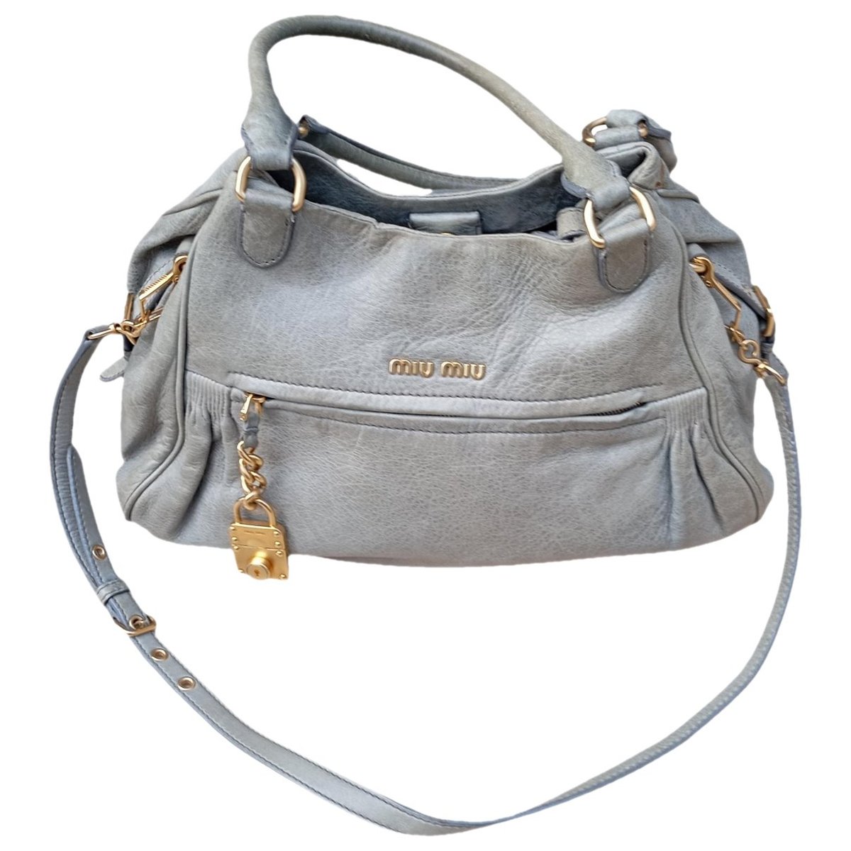 Bow bag leather handbag