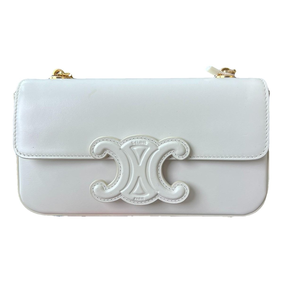 Triomphe leather handbag