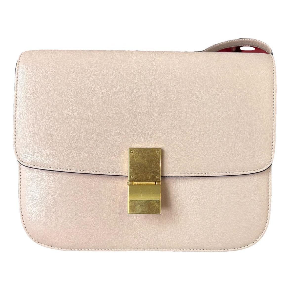 Classic leather handbag