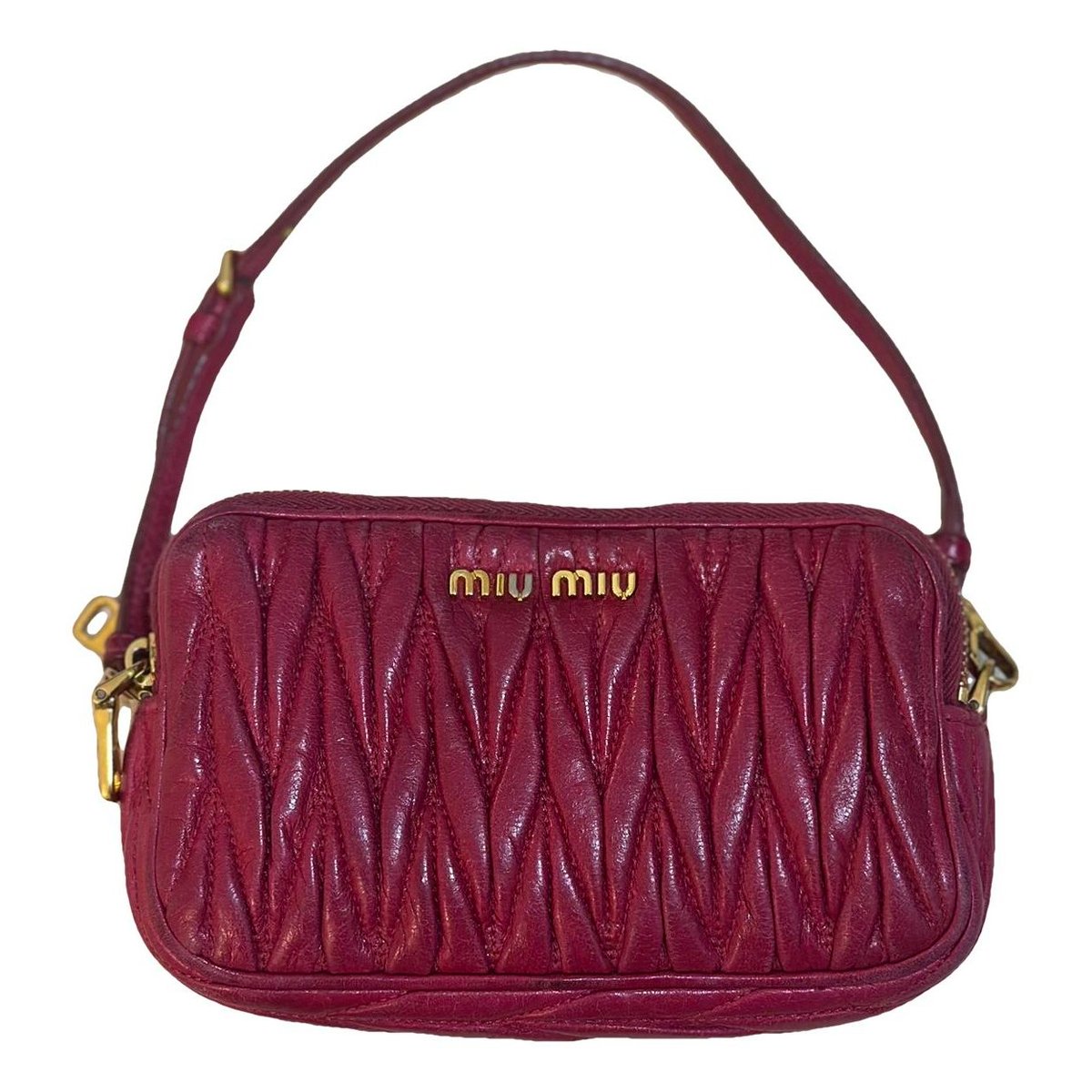 Arcadie leather handbag