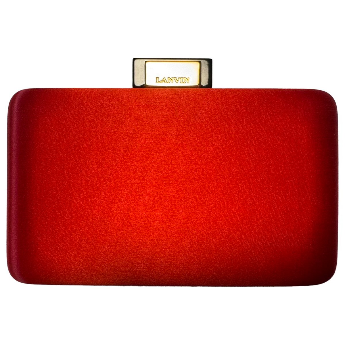 Silk clutch bag