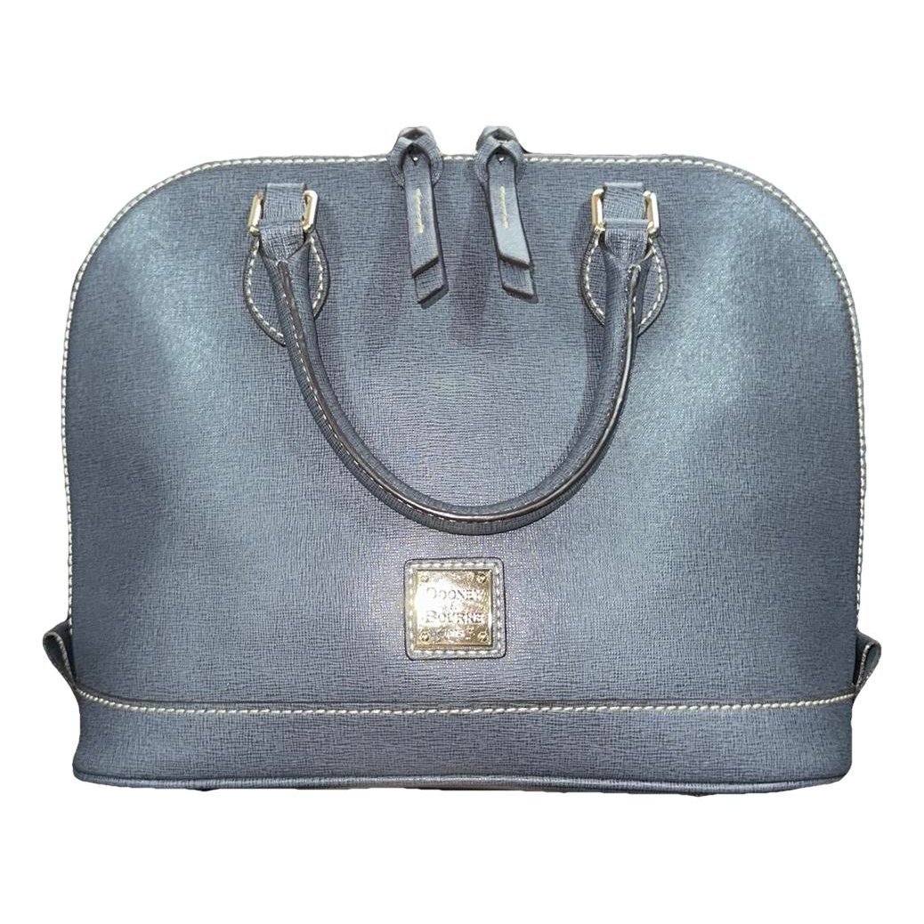 Leather satchel