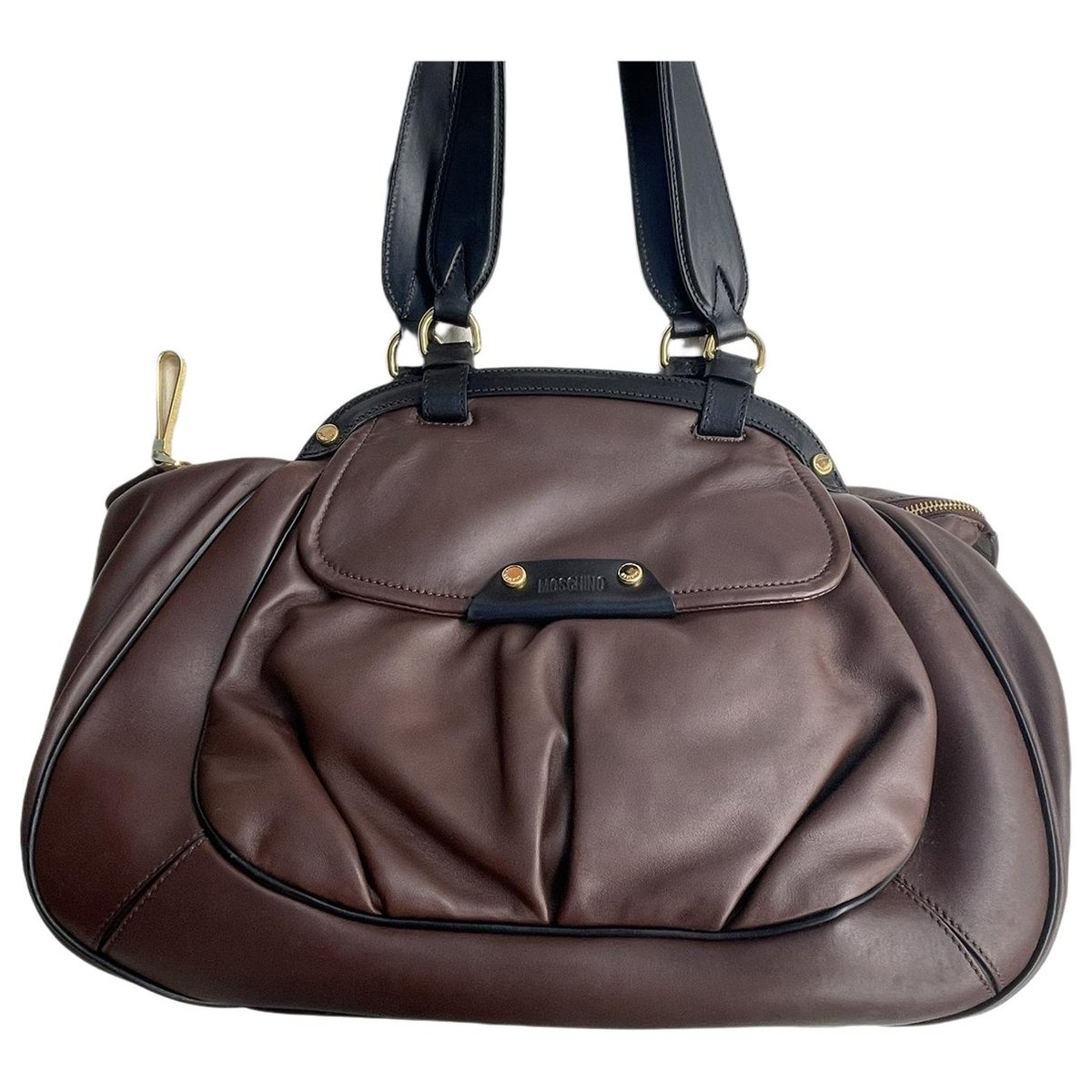 Leather handbag
