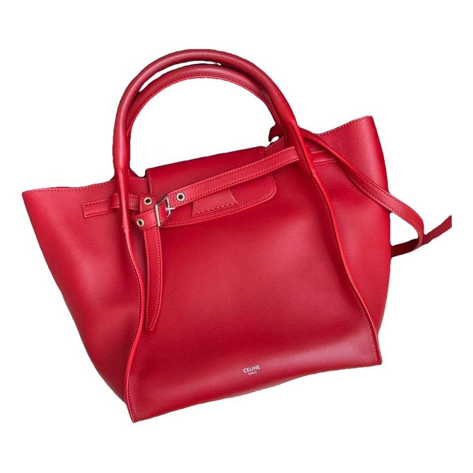 Big Bag leather handbag
