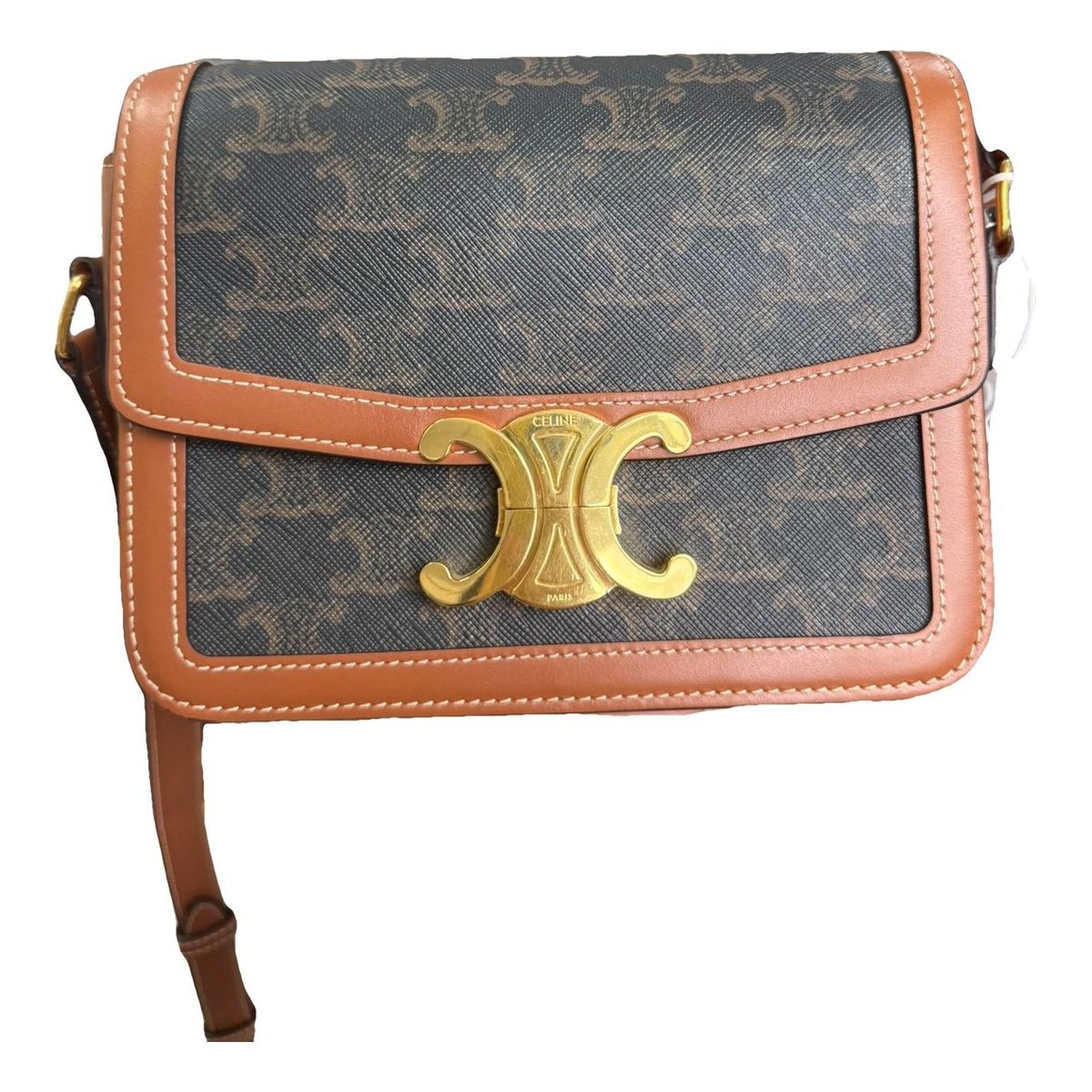 Triomphe cloth handbag