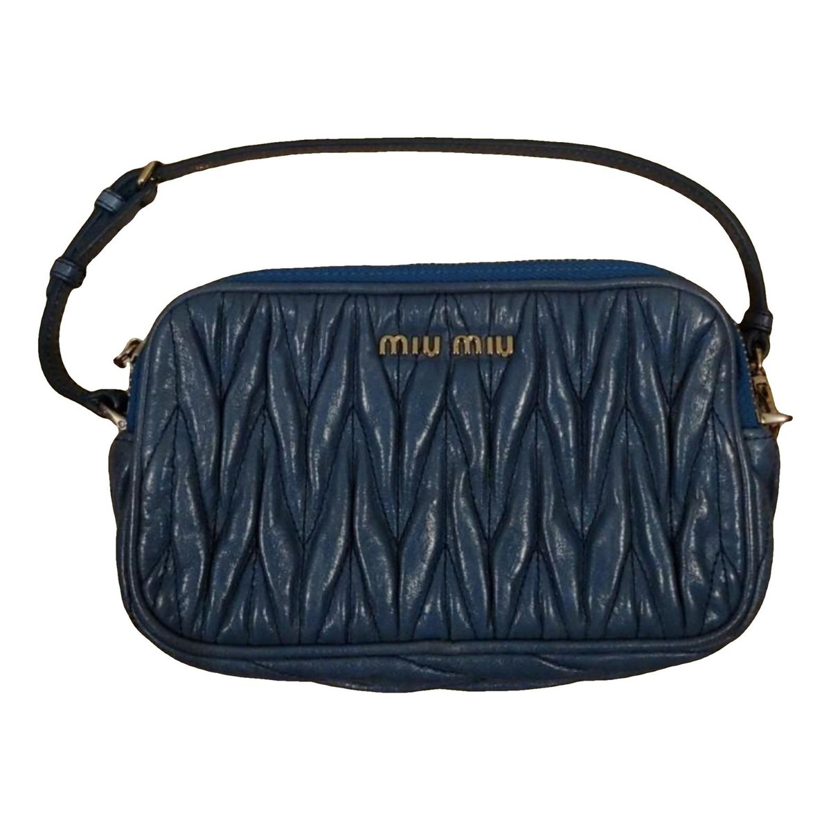Coffer leather crossbody bag