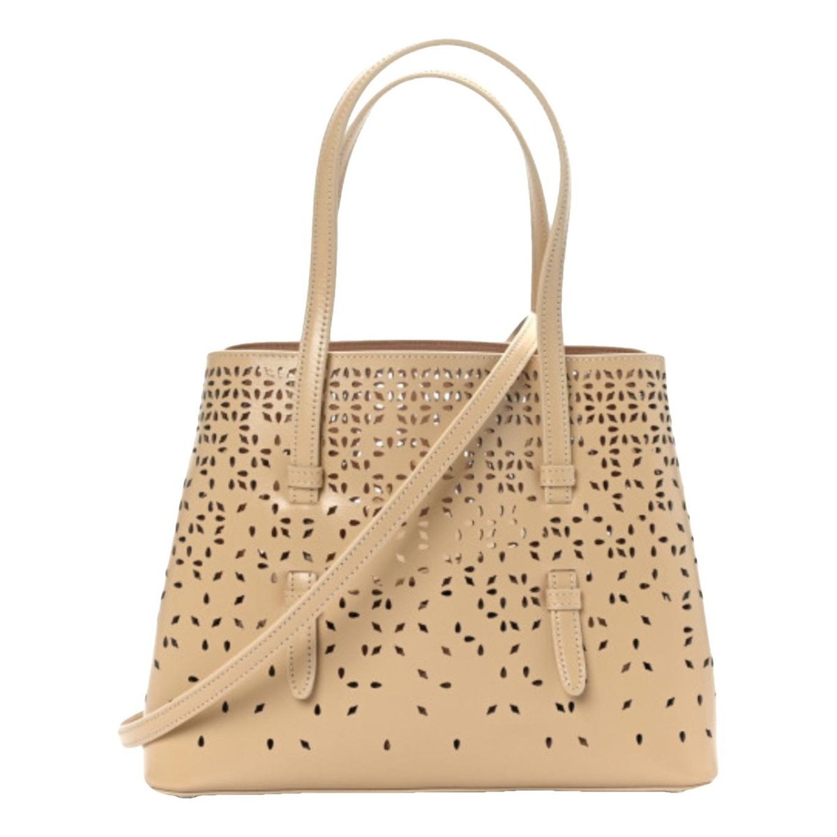 Mina leather handbag