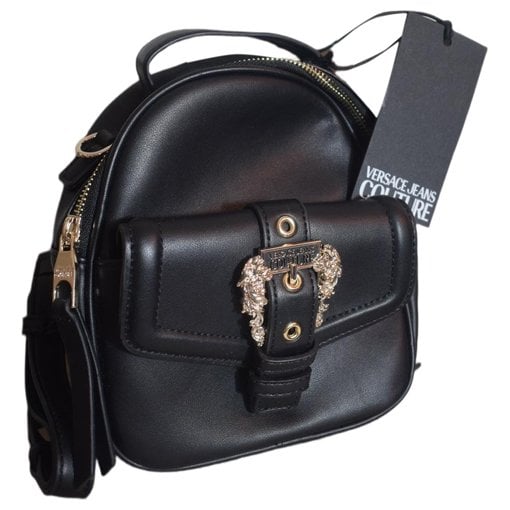 Vegan leather backpack