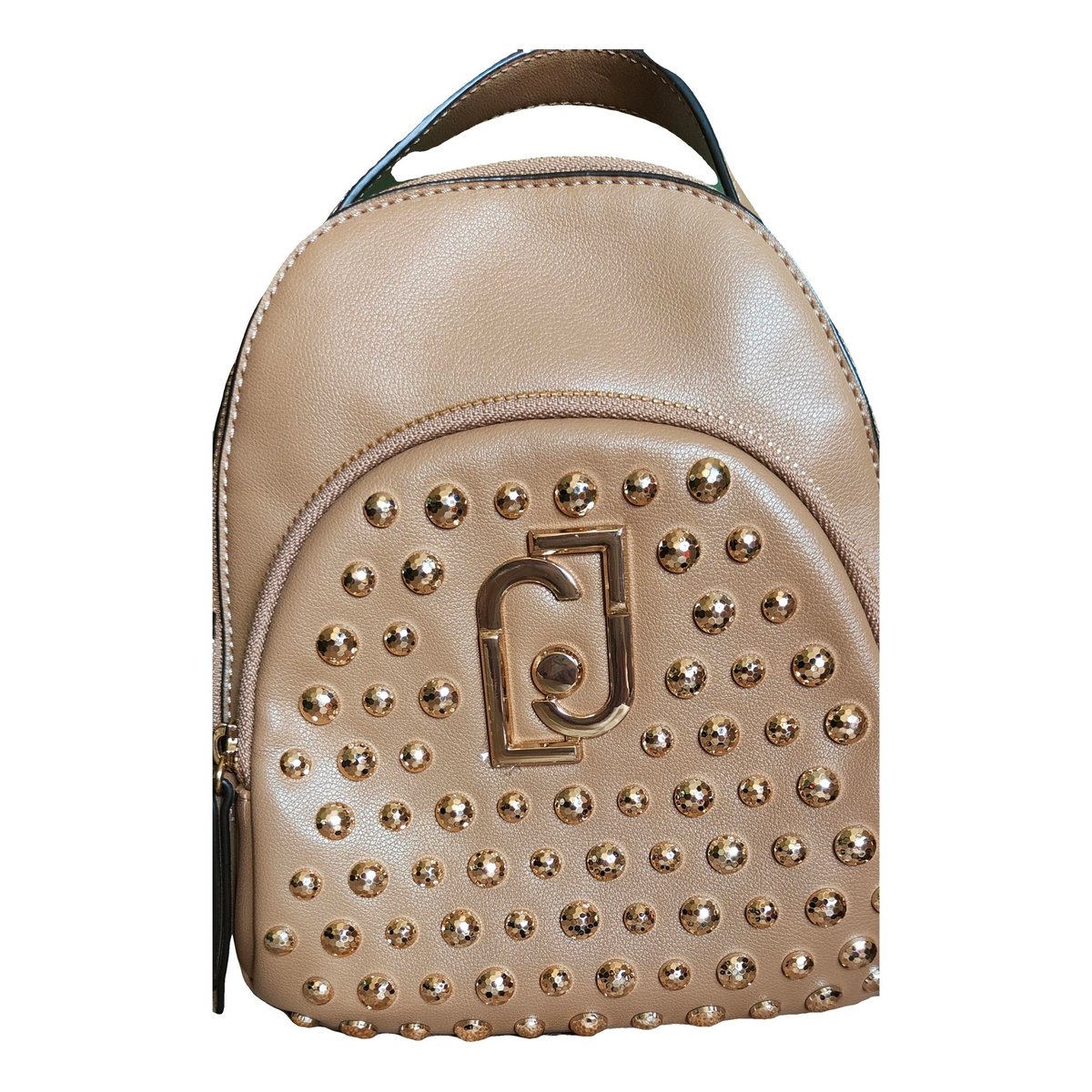 Vegan leather backpack