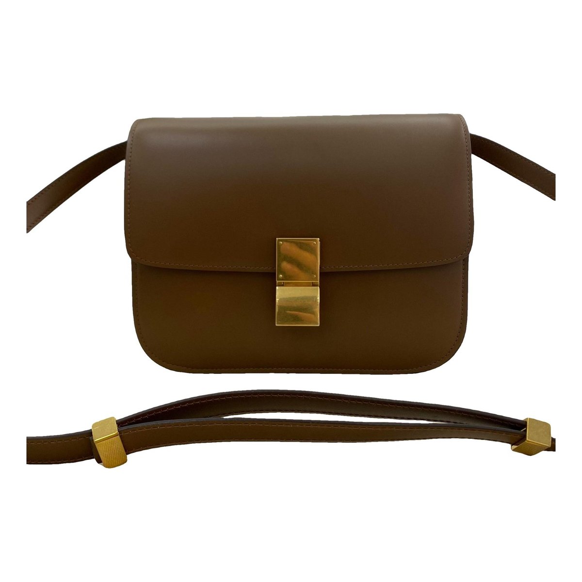 Classic leather handbag