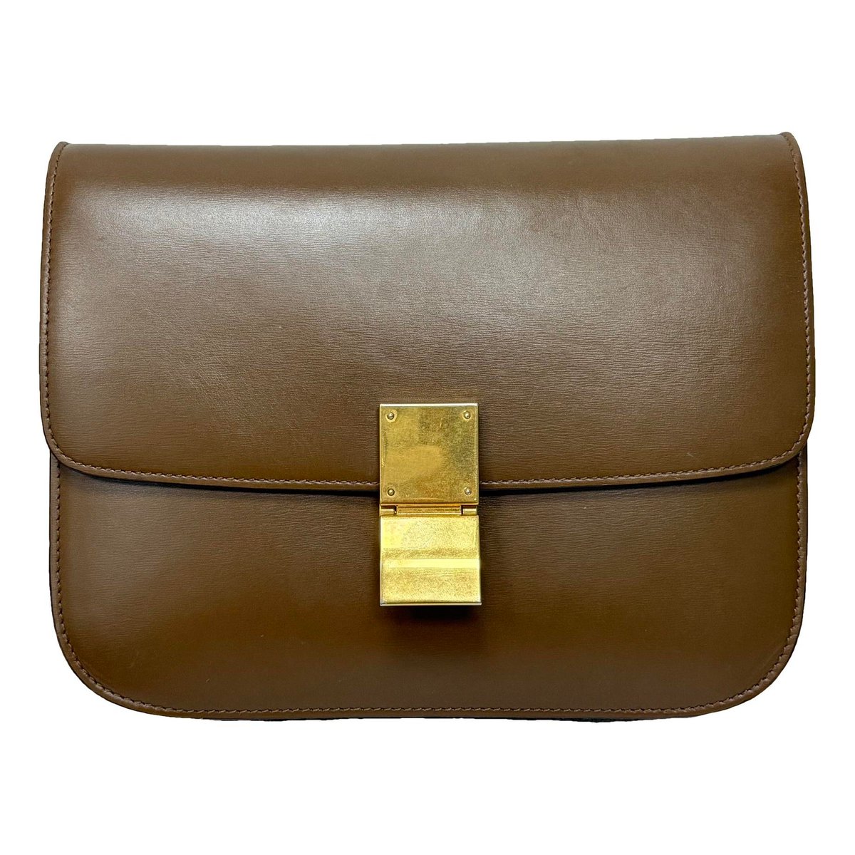Classic leather handbag