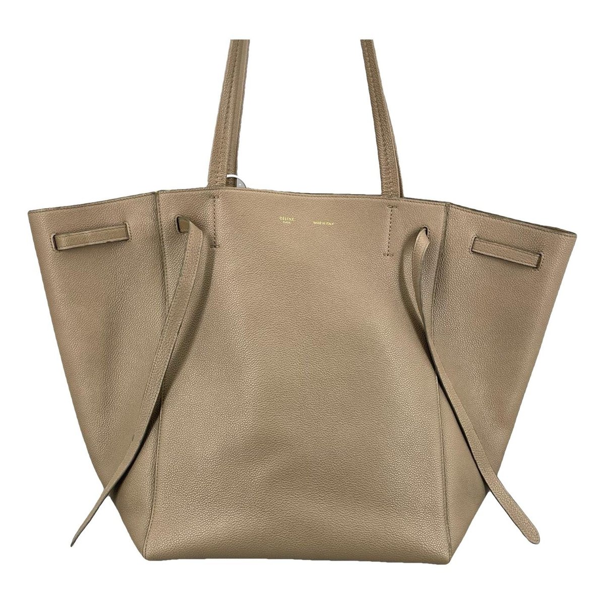 Cabas Phantom leather handbag