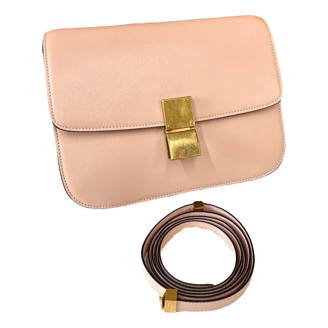 Classic leather handbag