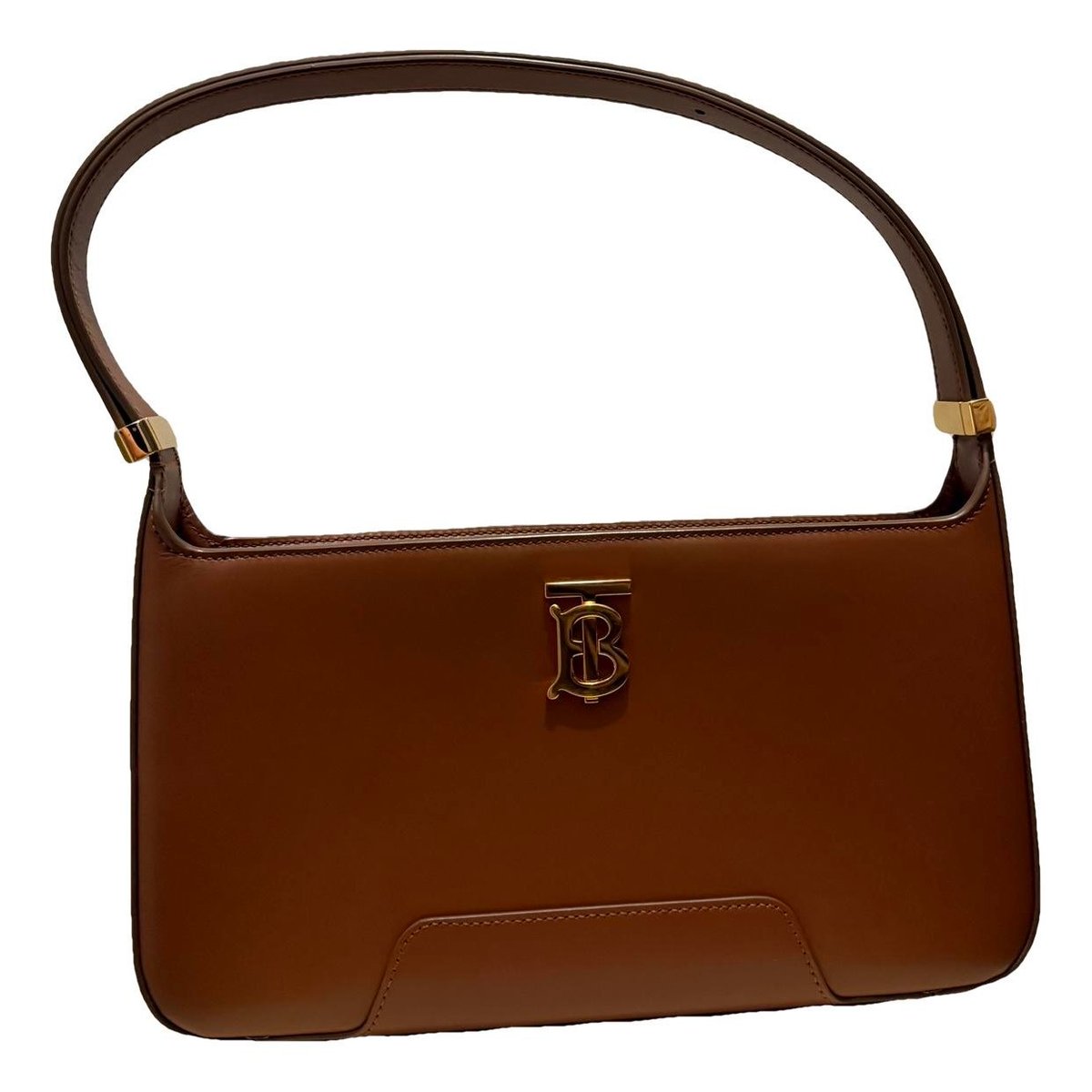 TB leather handbag