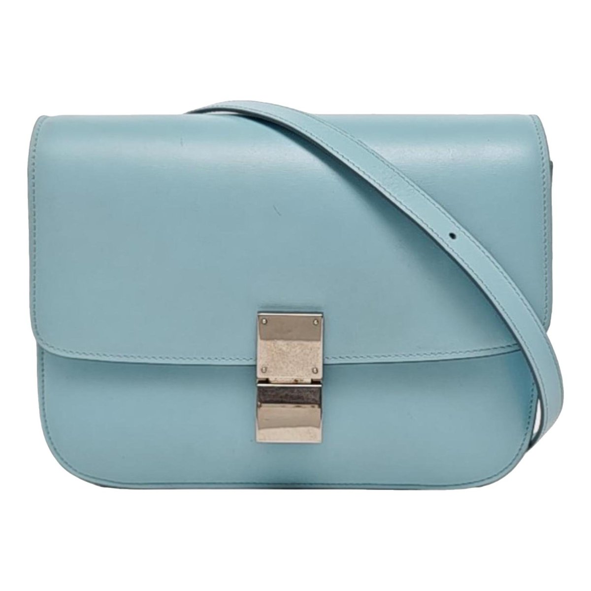 Classic leather crossbody bag