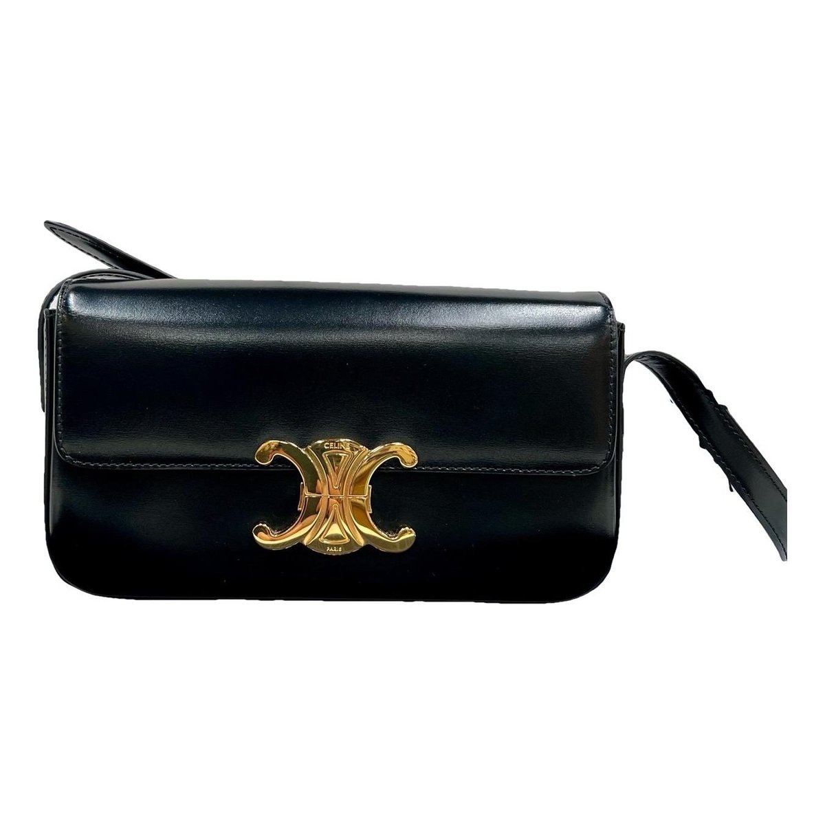 Triomphe leather handbag