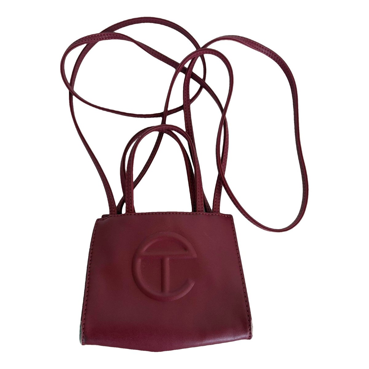 Small Shopping Bag vegan leather handbag
