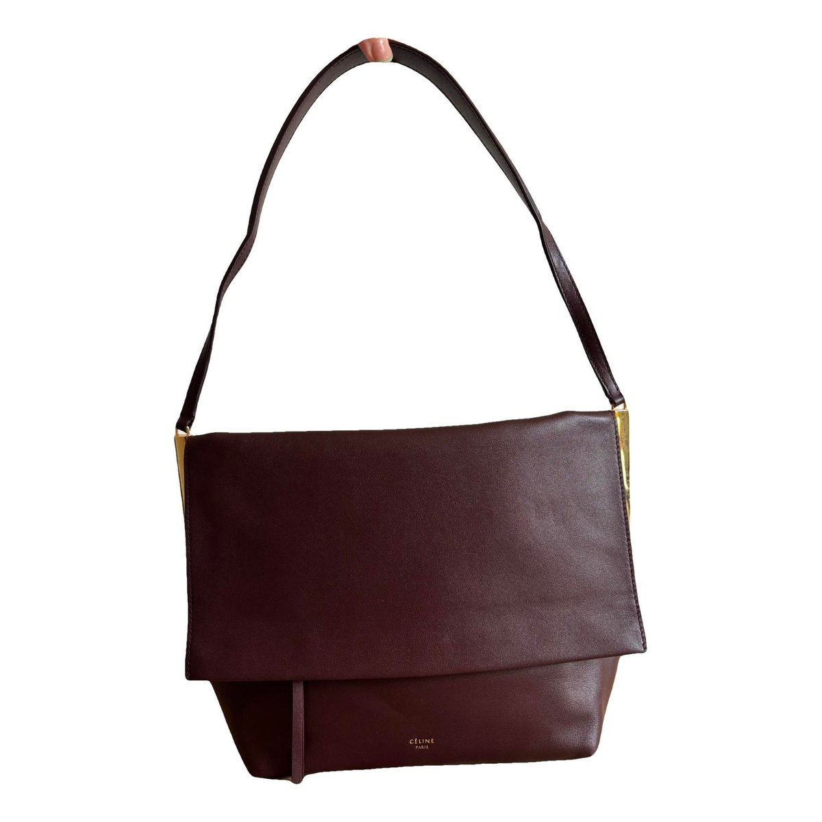 Blade leather handbag