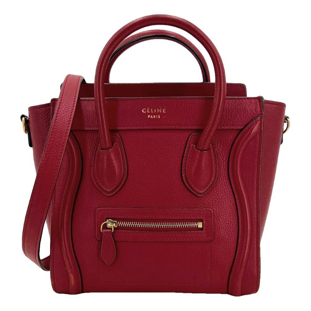 Nano Luggage leather handbag