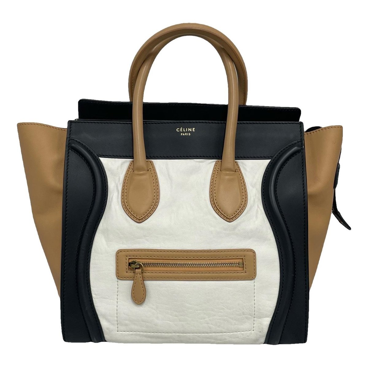 Luggage leather handbag