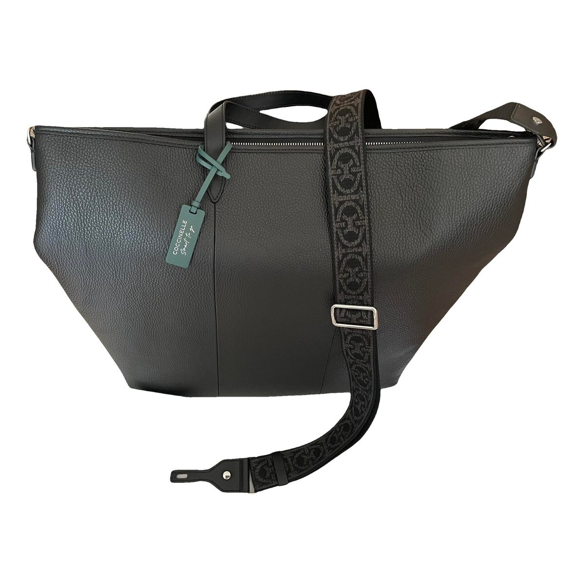 Leather tote