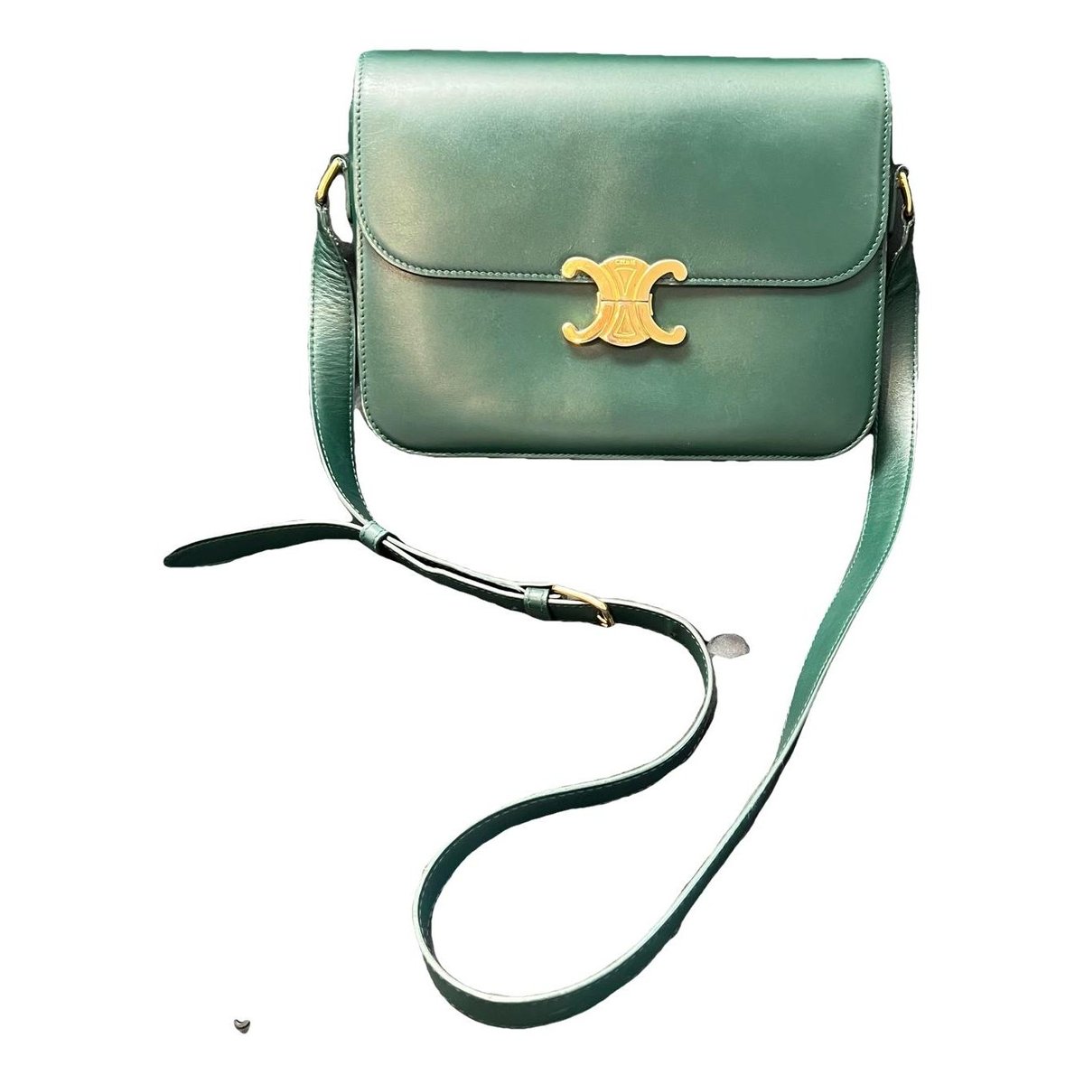 Triomphe leather handbag
