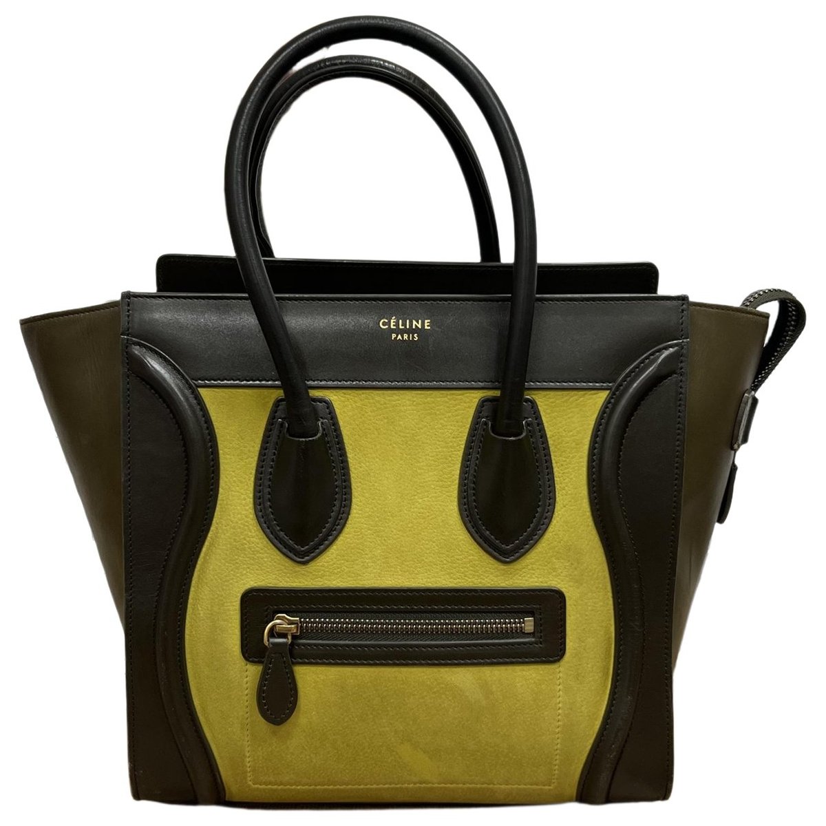 Luggage leather handbag