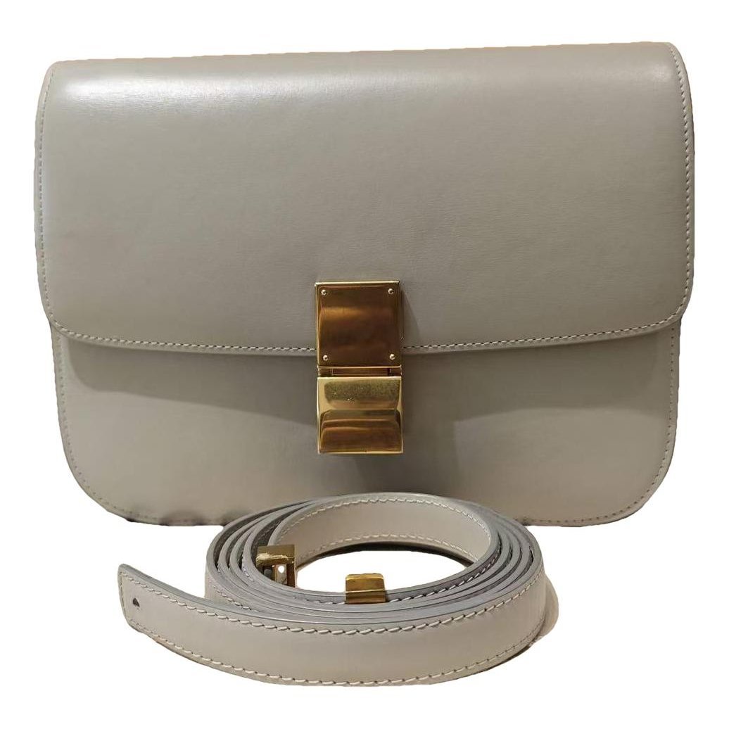 Classic leather handbag