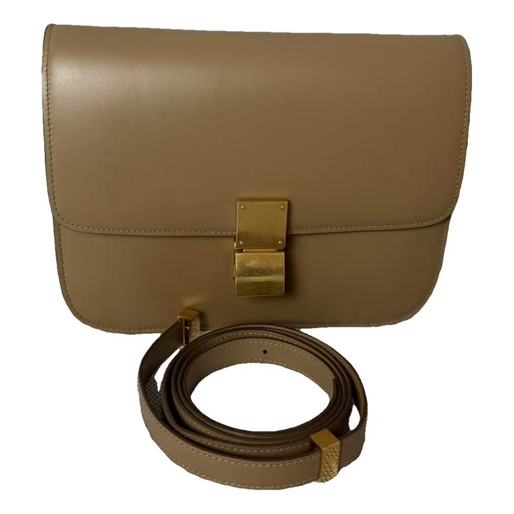 Classic leather handbag