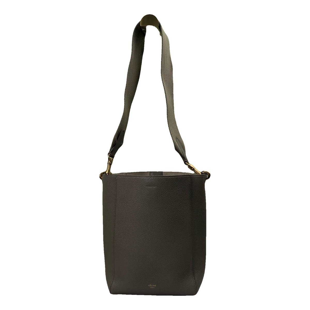 Seau Sangle leather handbag