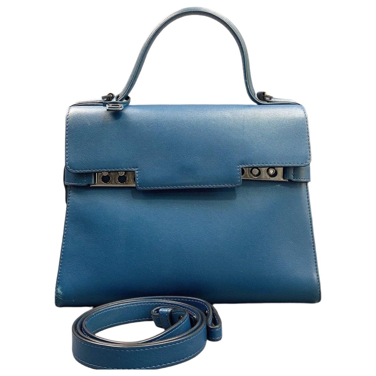 Tempête leather crossbody bag