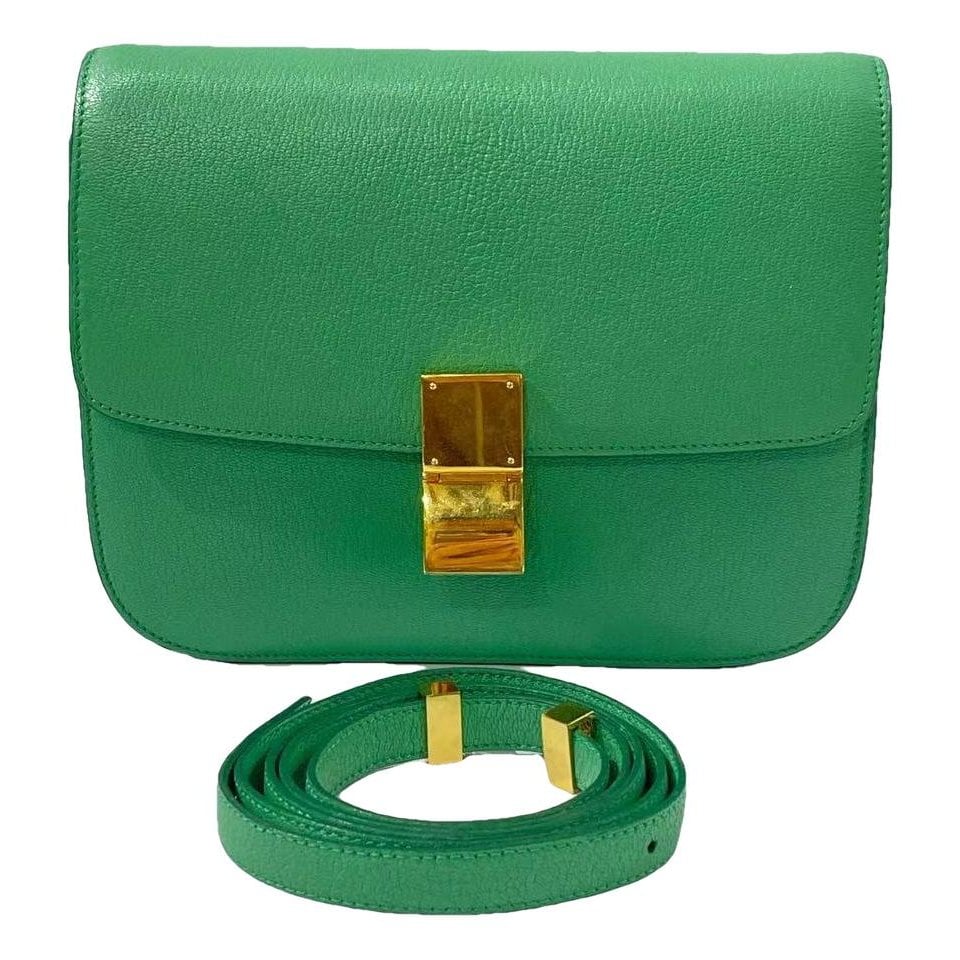 Classic leather handbag