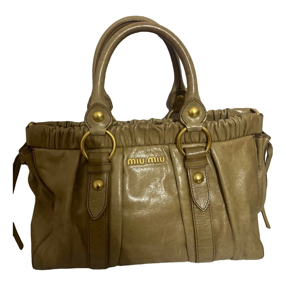 Vitello leather handbag