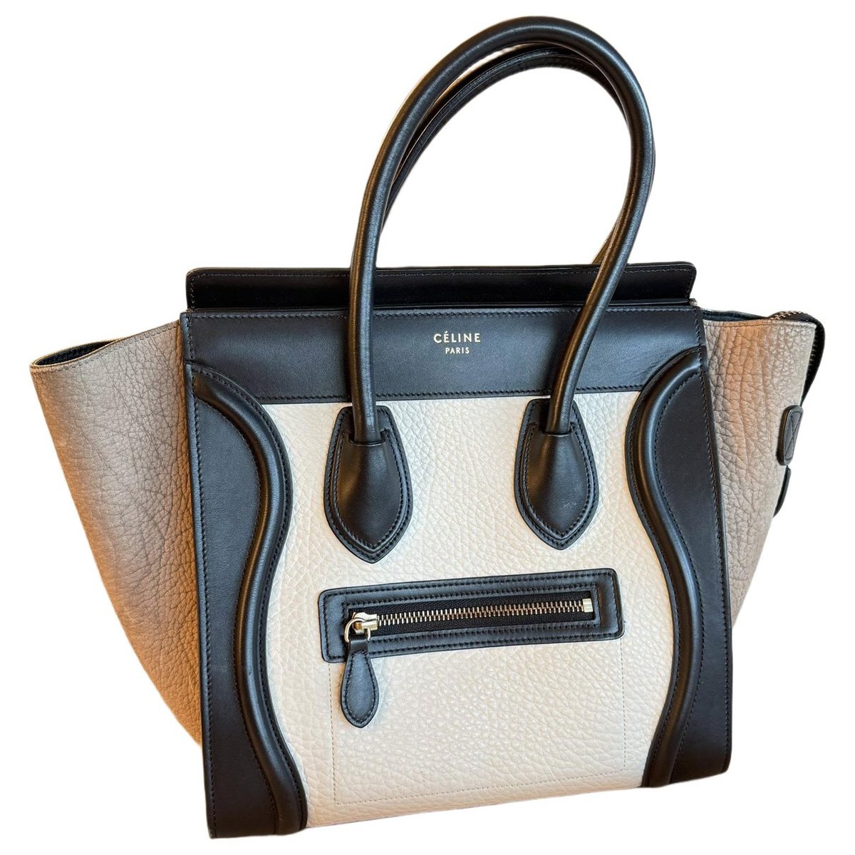 Nano Luggage leather handbag