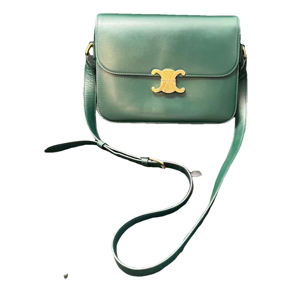 Triomphe leather handbag