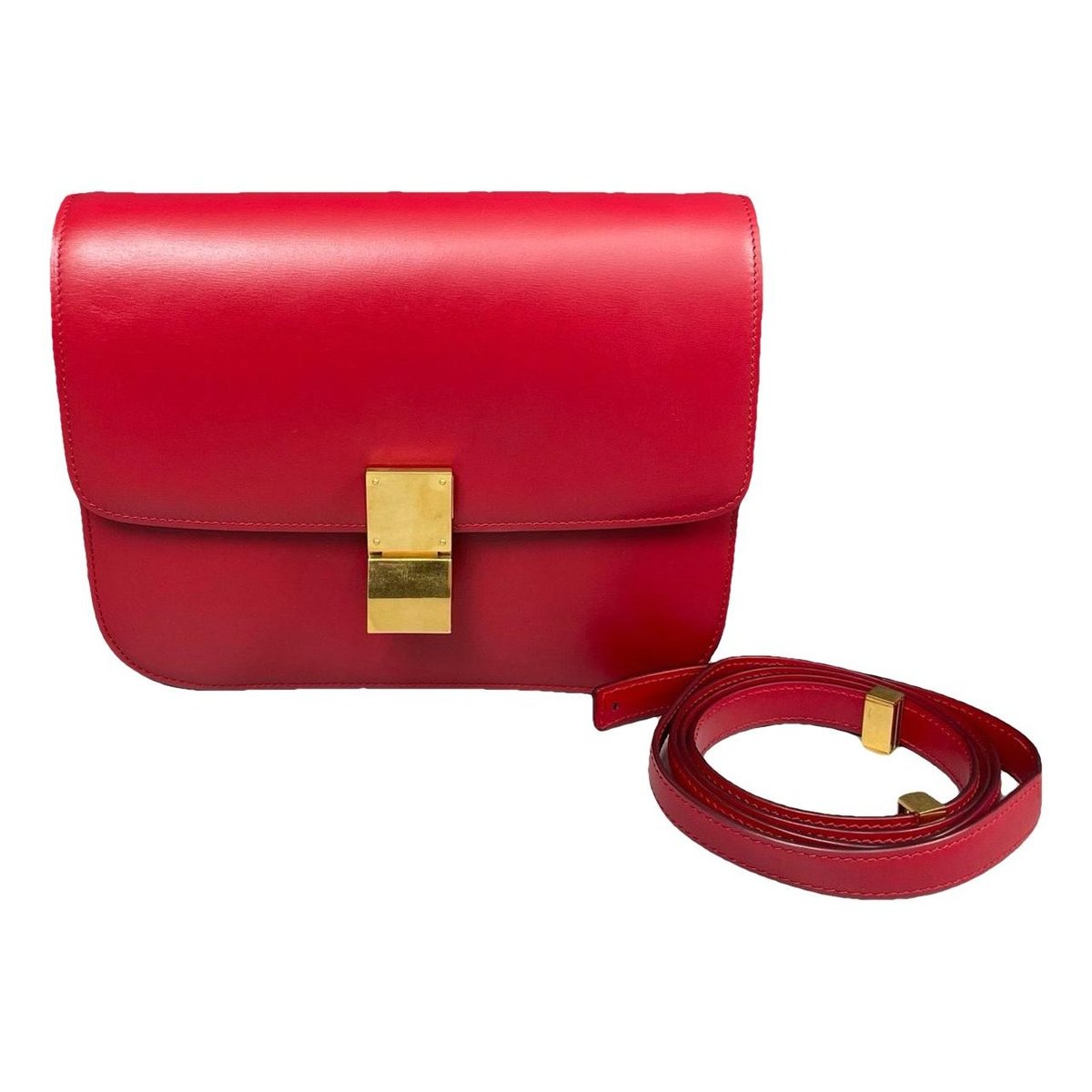 Classic leather handbag
