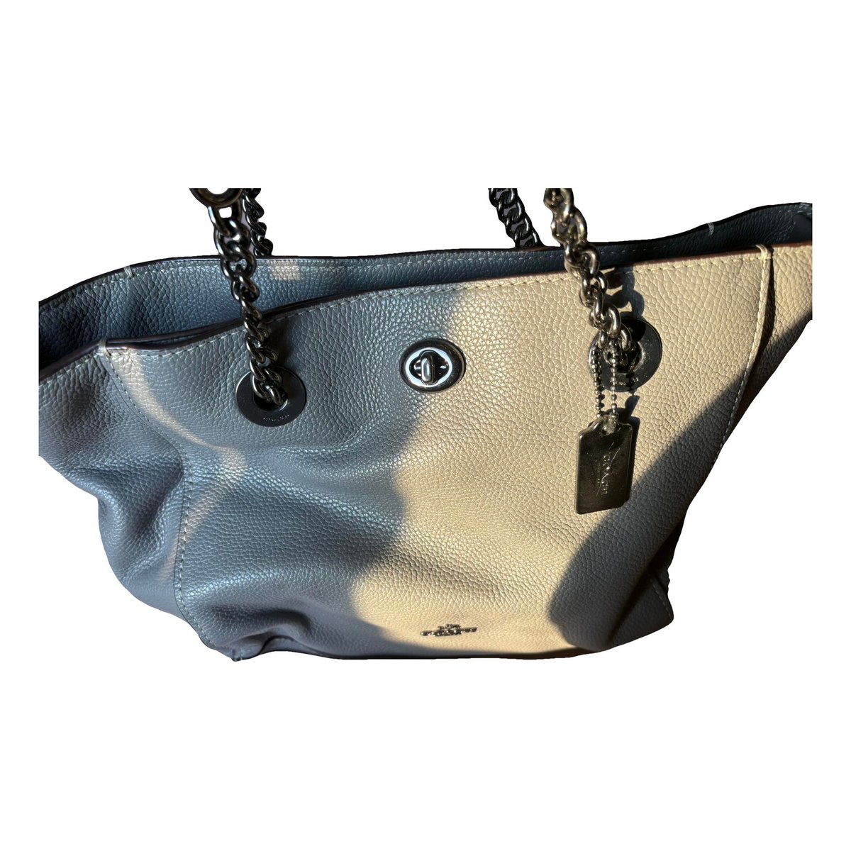 Edie leather tote
