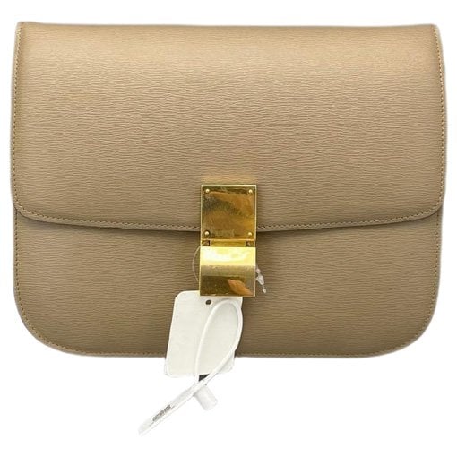 Classic leather crossbody bag