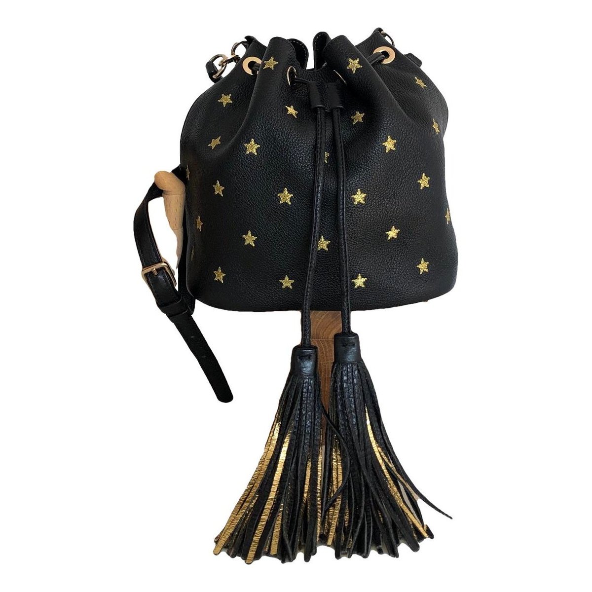 Leather crossbody bag
