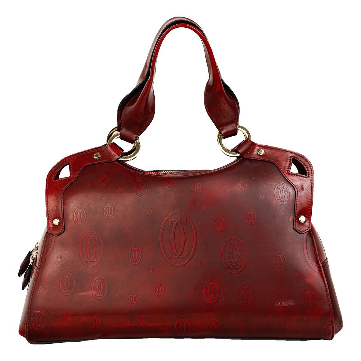 Marcello patent leather handbag