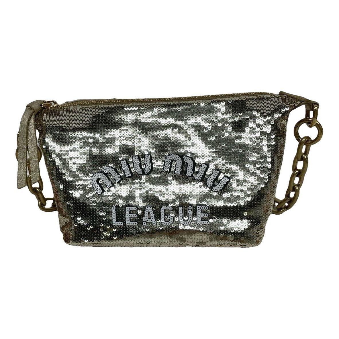 Miu Spirit glitter handbag