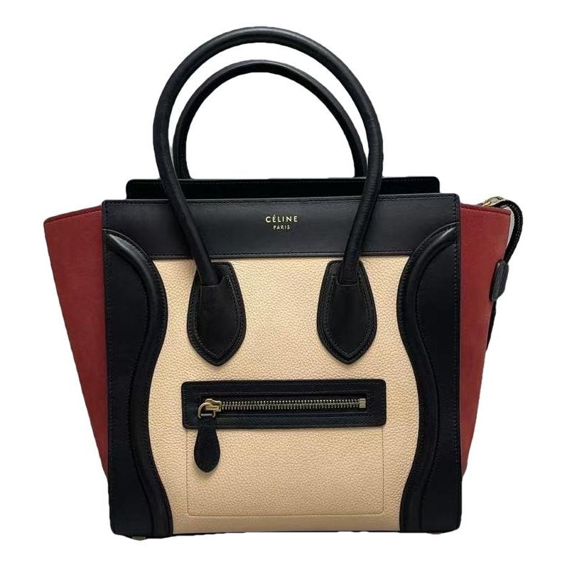 Luggage leather handbag