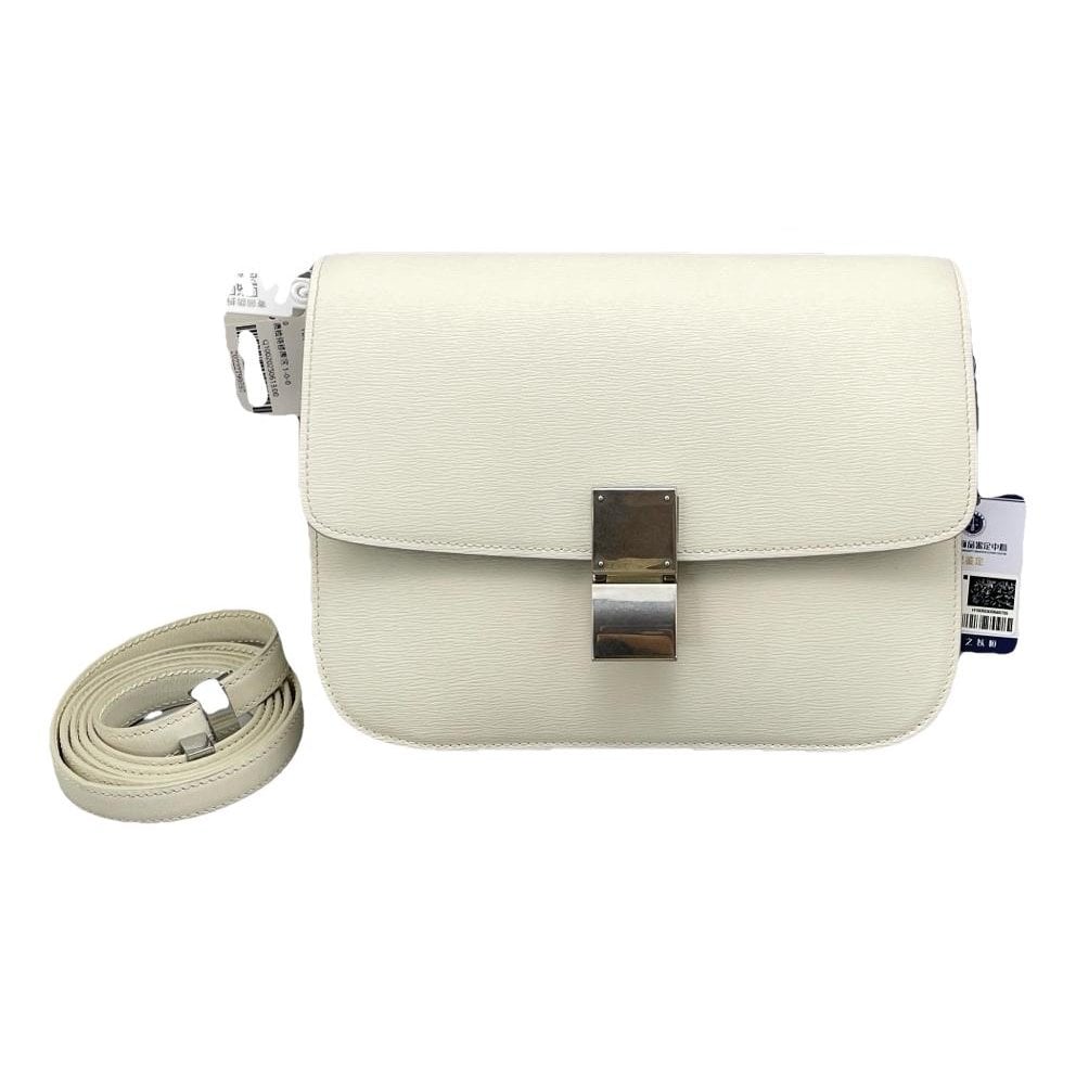 Classic leather handbag