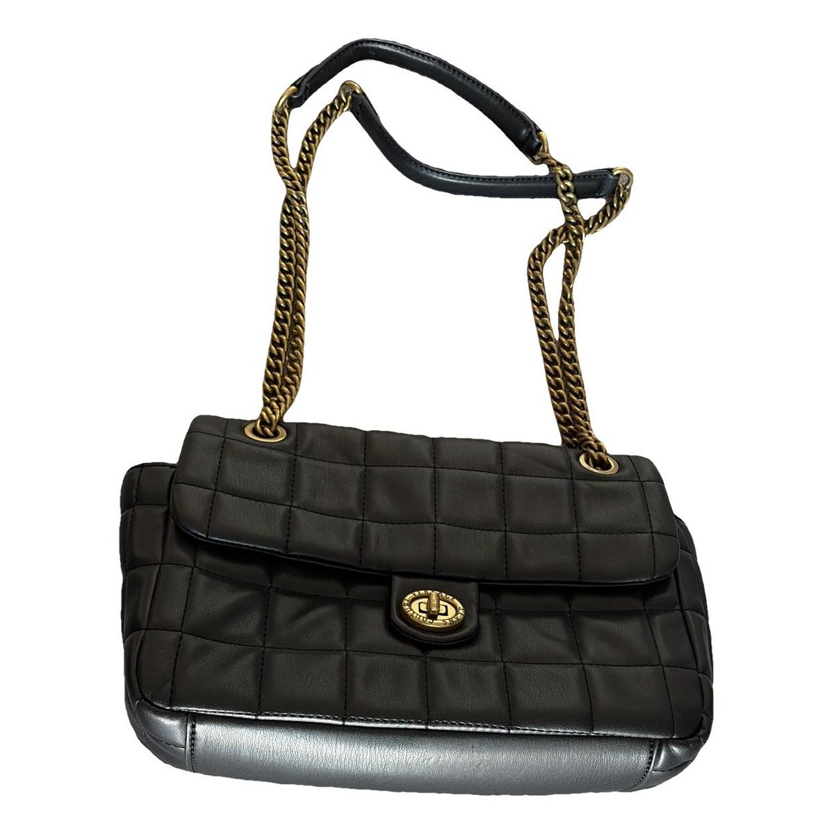 Vegan leather crossbody bag