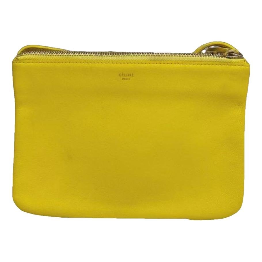 Trio leather tote