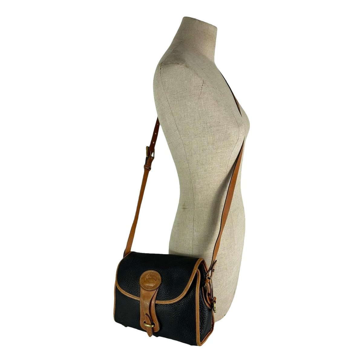 Leather crossbody bag