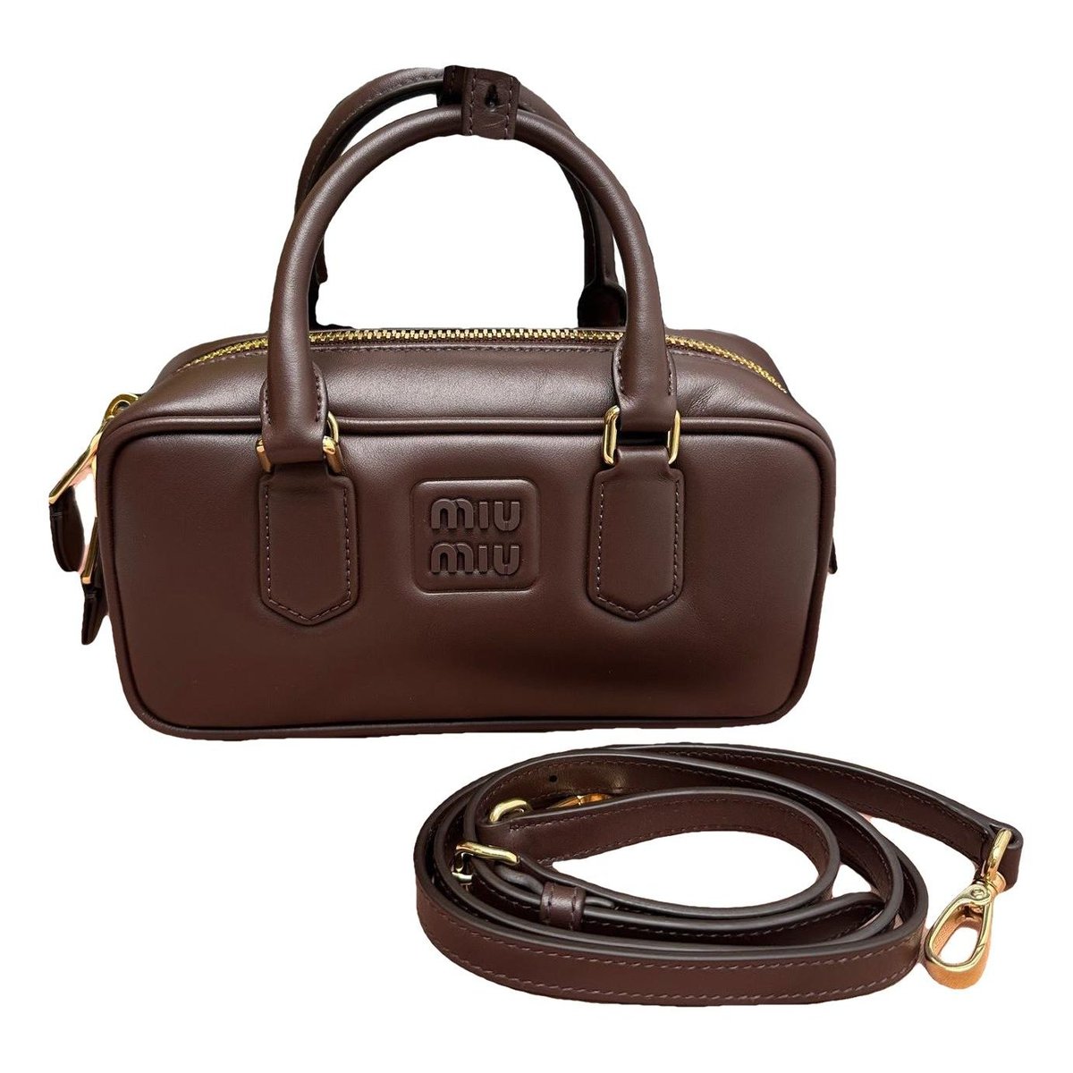 Arcadie leather handbag