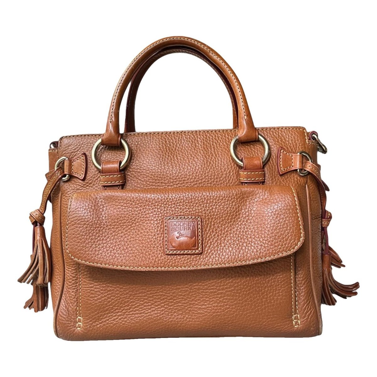 Leather satchel