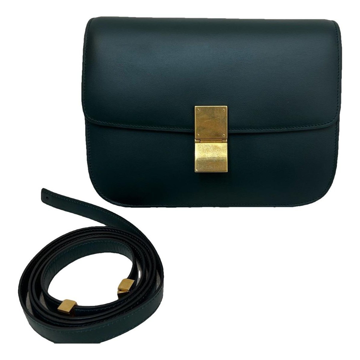 Classic leather handbag