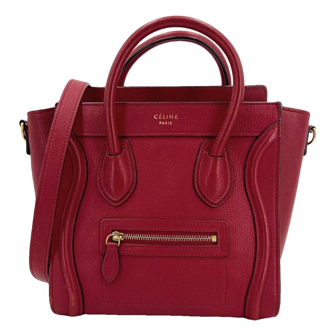 Nano Luggage leather handbag